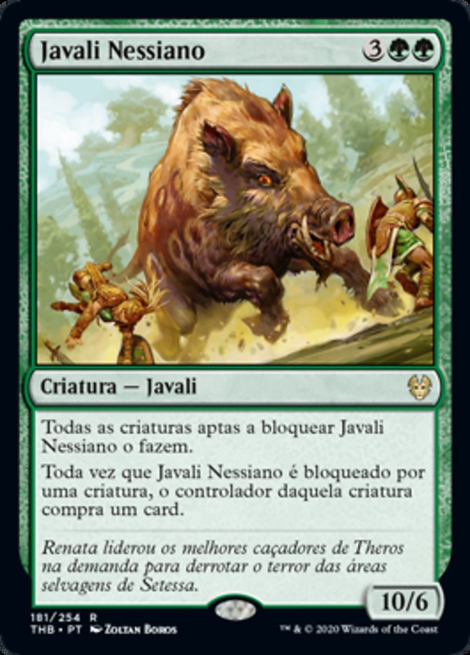 Javali Nessiano / Nessian Boar - Magic: The Gathering - MoxLand