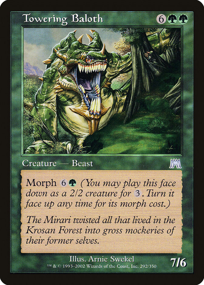 Baloth Violento / Towering Baloth - Magic: The Gathering - MoxLand