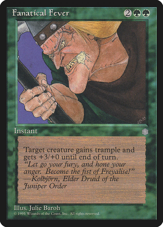 Febre do Fanático / Fanatical Fever - Magic: The Gathering - MoxLand