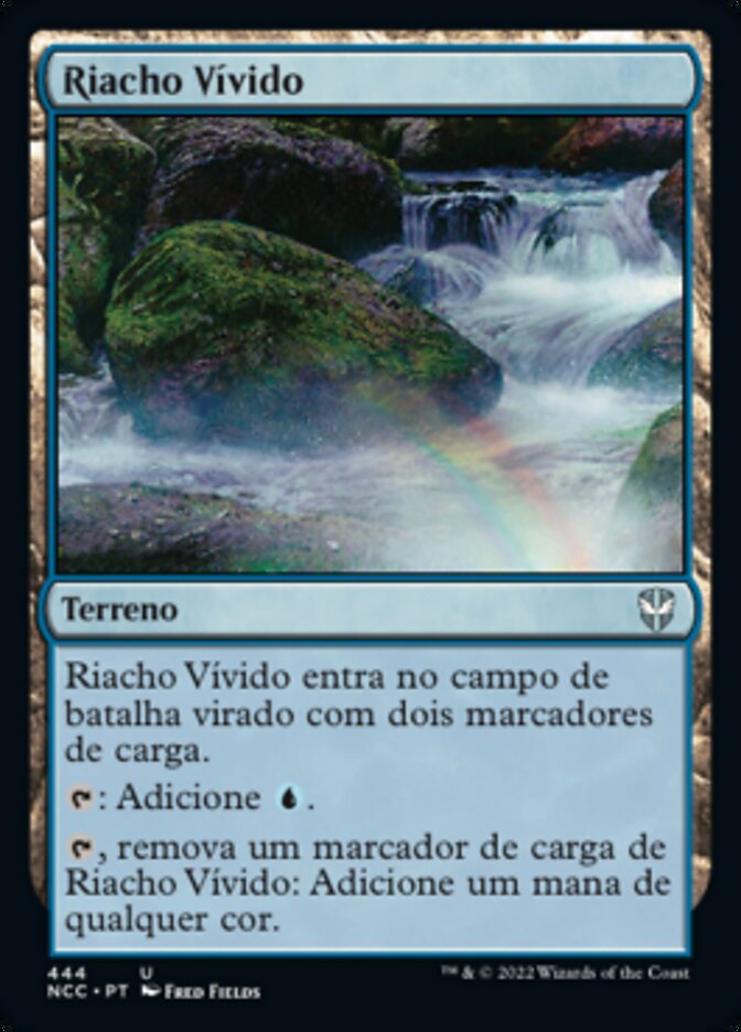 Riacho Vívido / Vivid Creek - Magic: The Gathering - MoxLand