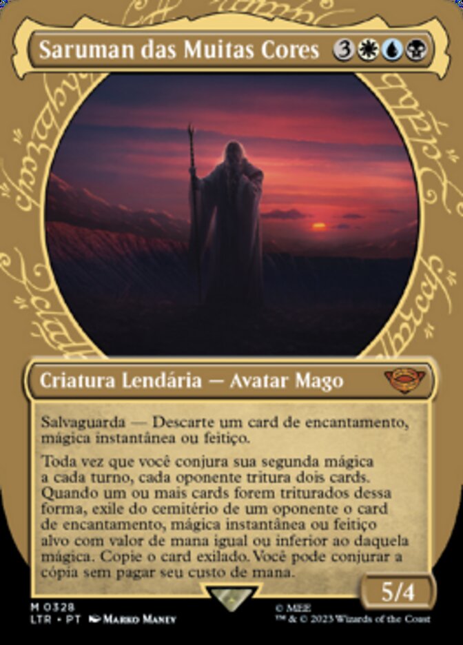 Saruman das Muitas Cores / Saruman of Many Colors - Magic: The Gathering - MoxLand