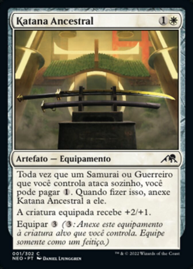 Katana Ancestral / Ancestral Katana - Magic: The Gathering - MoxLand