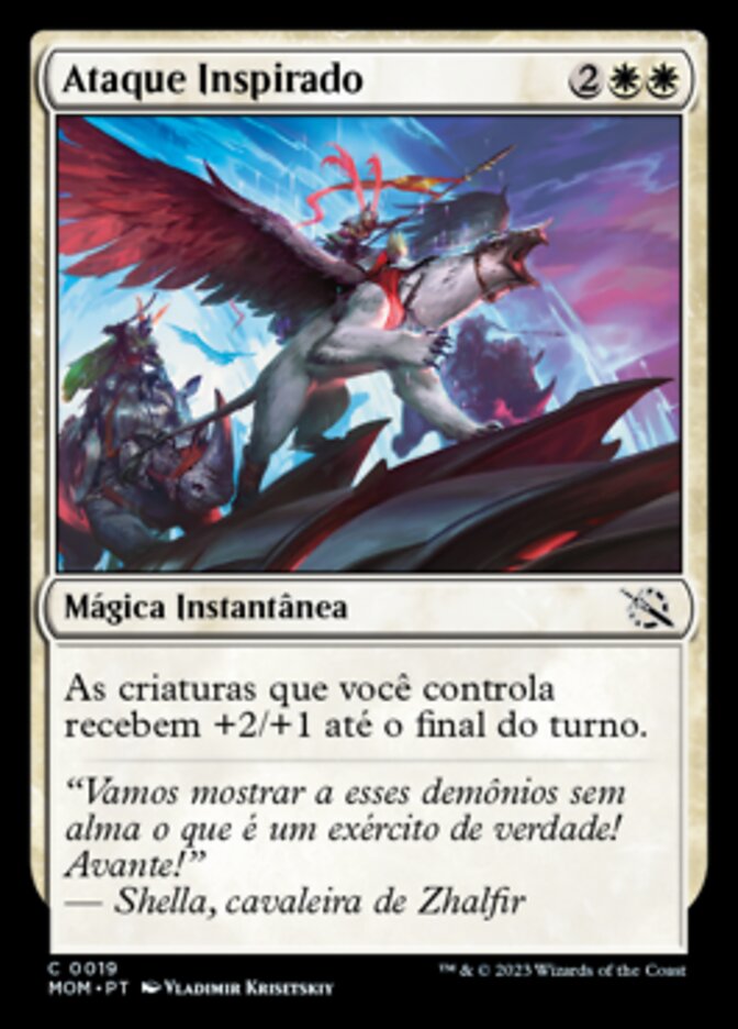 Ataque Inspirado / Inspired Charge - Magic: The Gathering - MoxLand