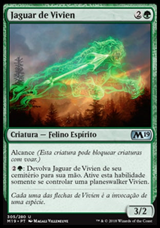 Jaguar de Vivien / Vivien's Jaguar - Magic: The Gathering - MoxLand