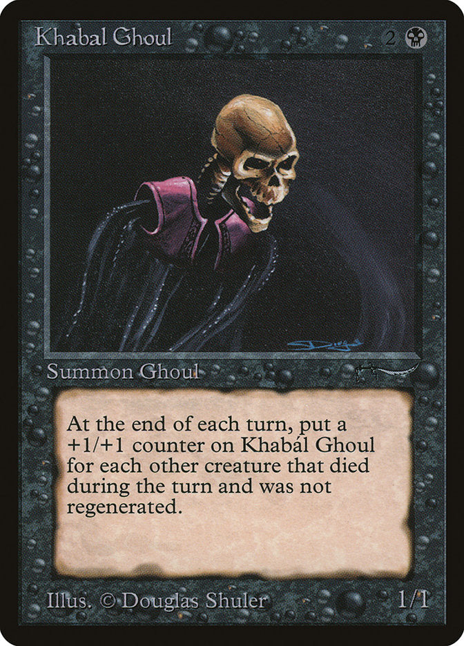 Khabál Ghoul / Khabál Ghoul - Magic: The Gathering - MoxLand