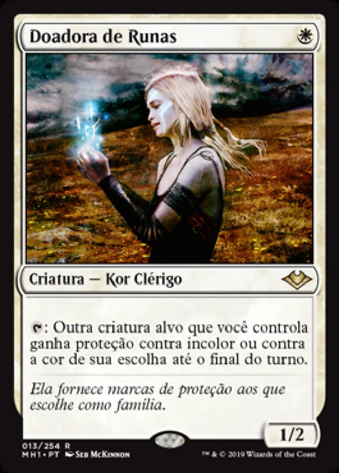 Doadora de Runas / Giver of Runes - Magic: The Gathering - MoxLand