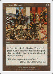 Cesto de Serpentes / Snake Basket - Magic: The Gathering - MoxLand