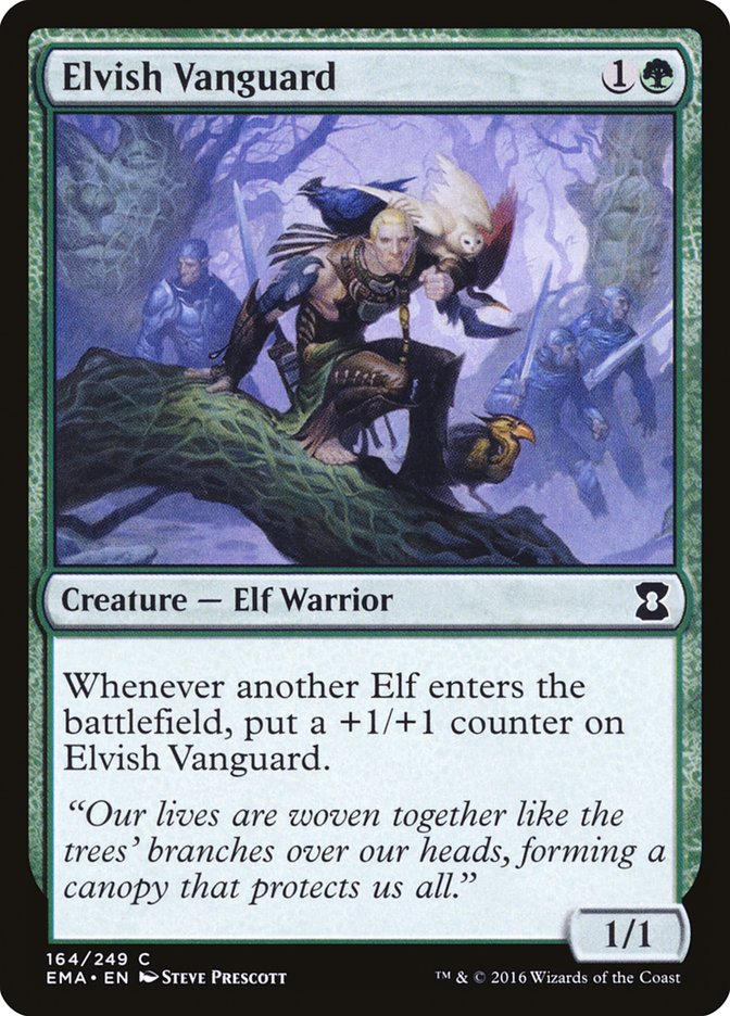 Vanguarda Élfica / Elvish Vanguard - Magic: The Gathering - MoxLand