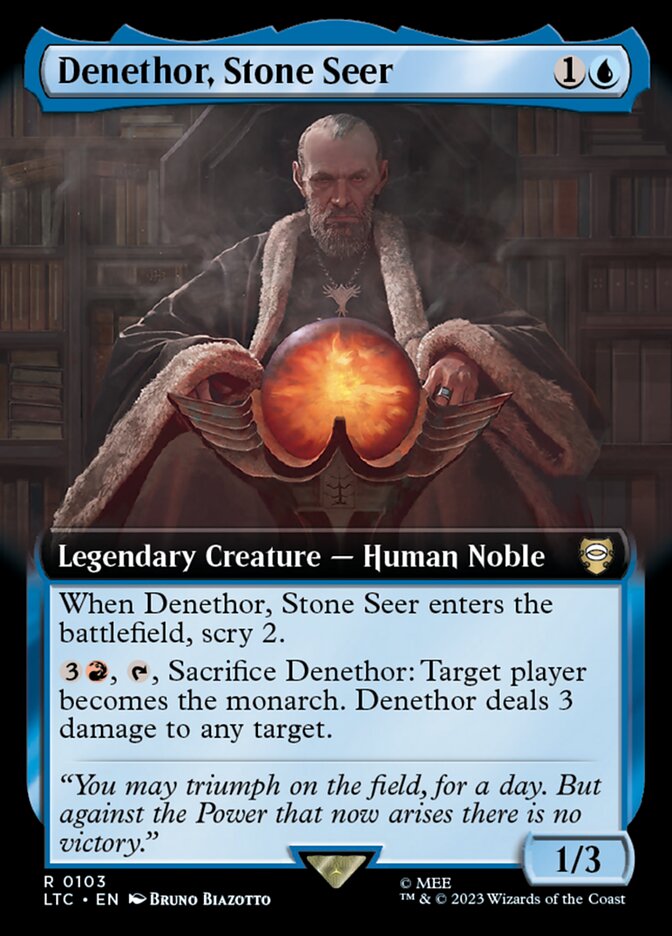 Denethor, Vidente da Pedra / Denethor, Stone Seer - Magic: The Gathering - MoxLand