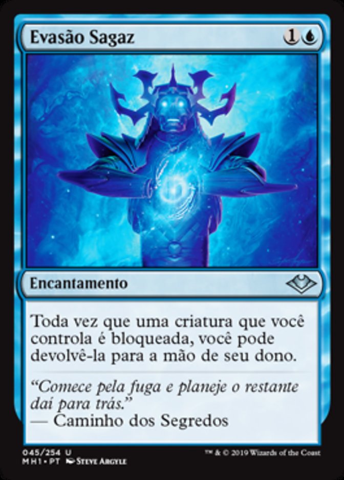 Evasão Sagaz / Cunning Evasion - Magic: The Gathering - MoxLand