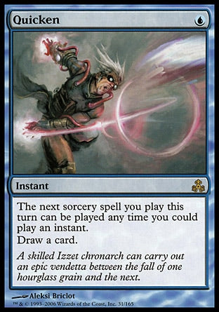 Acelerar / Quicken - Magic: The Gathering - MoxLand
