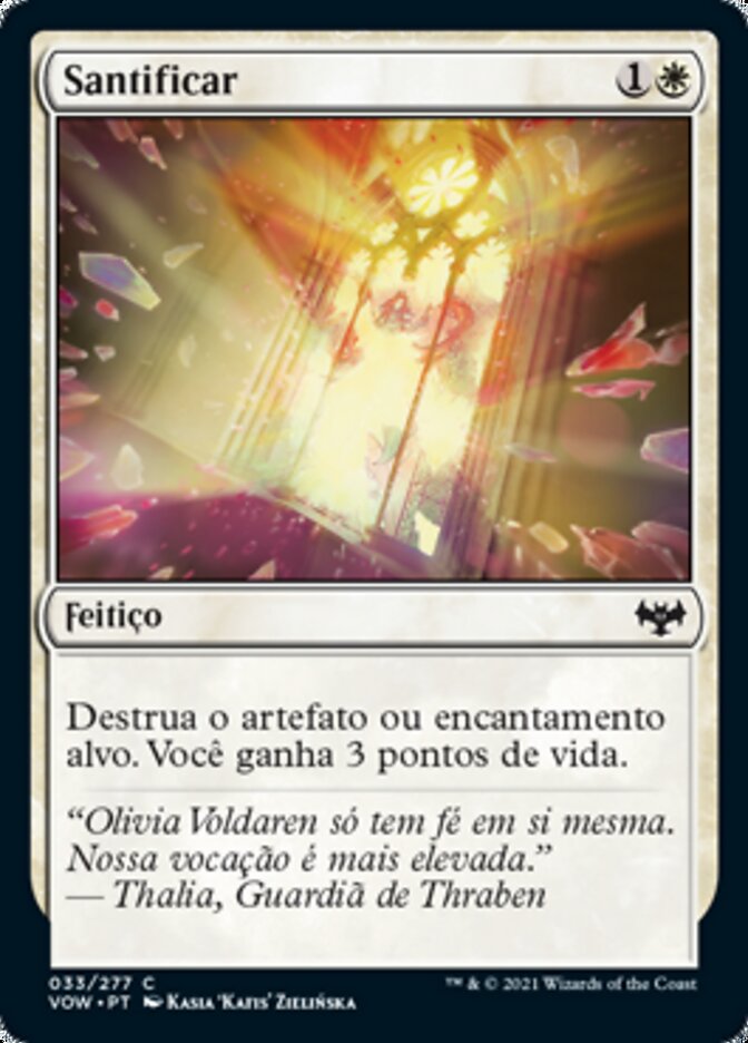 Santificar / Sanctify - Magic: The Gathering - MoxLand