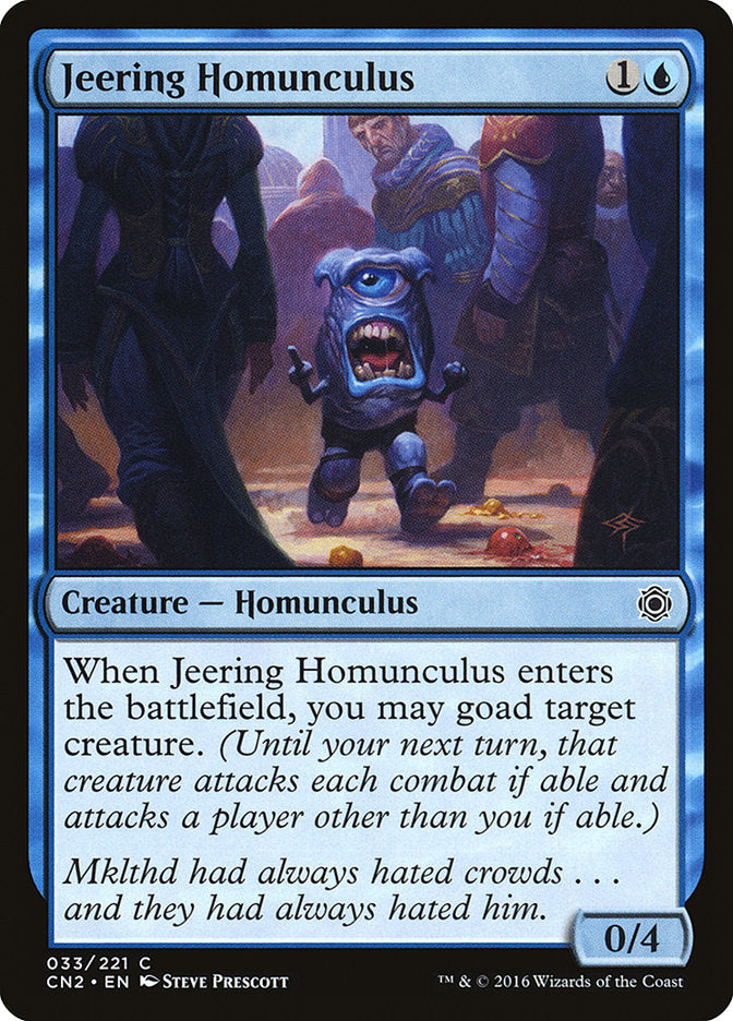 Jeering Homunculus - Magic: The Gathering - MoxLand