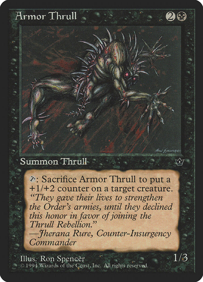 Armor Thrull / Armor Thrull - Magic: The Gathering - MoxLand