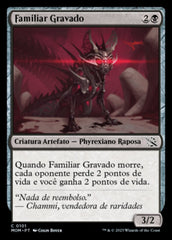Familiar Gravado / Etched Familiar - Magic: The Gathering - MoxLand
