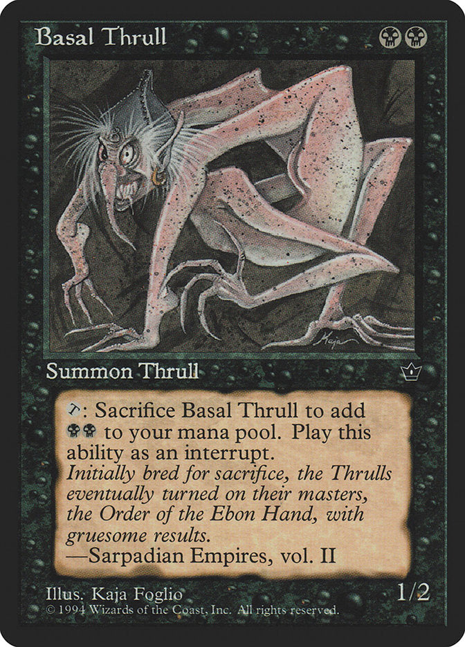 Basal Thrull / Basal Thrull - Magic: The Gathering - MoxLand