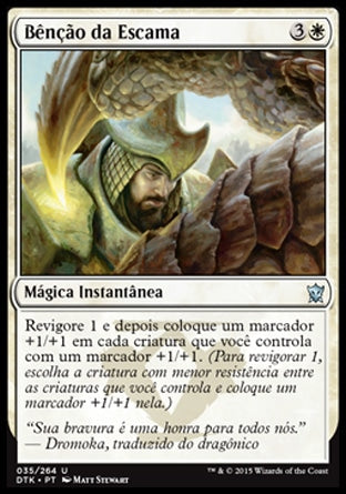 Bênção da Escama / Scale Blessing - Magic: The Gathering - MoxLand