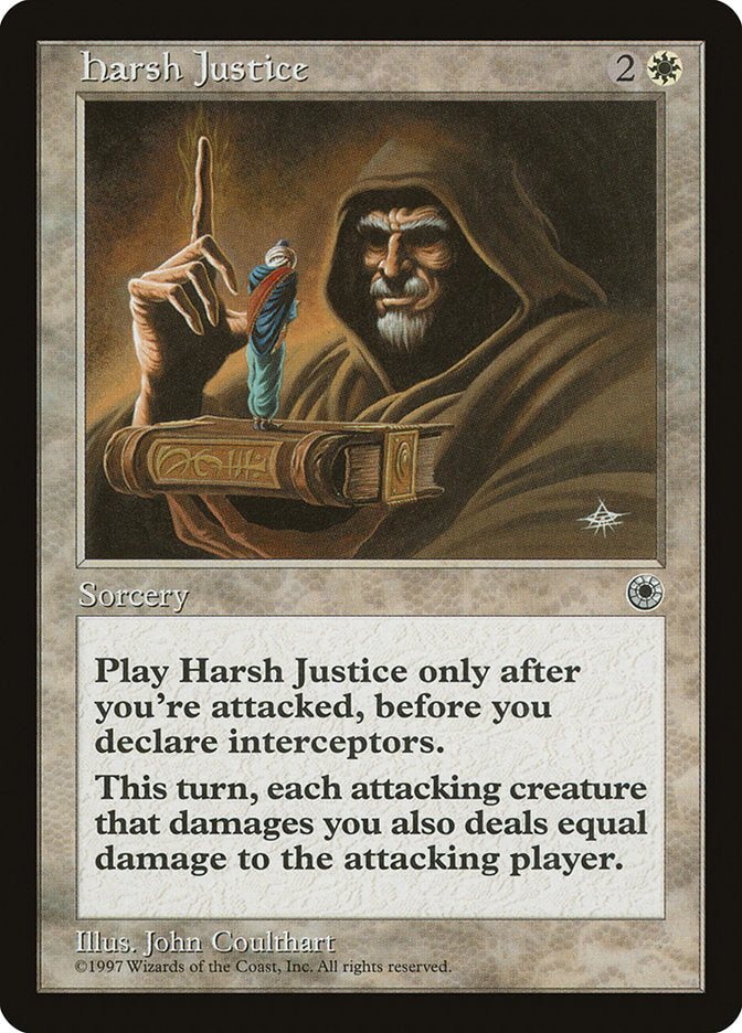 Harsh Justice / Harsh Justice - Magic: The Gathering - MoxLand