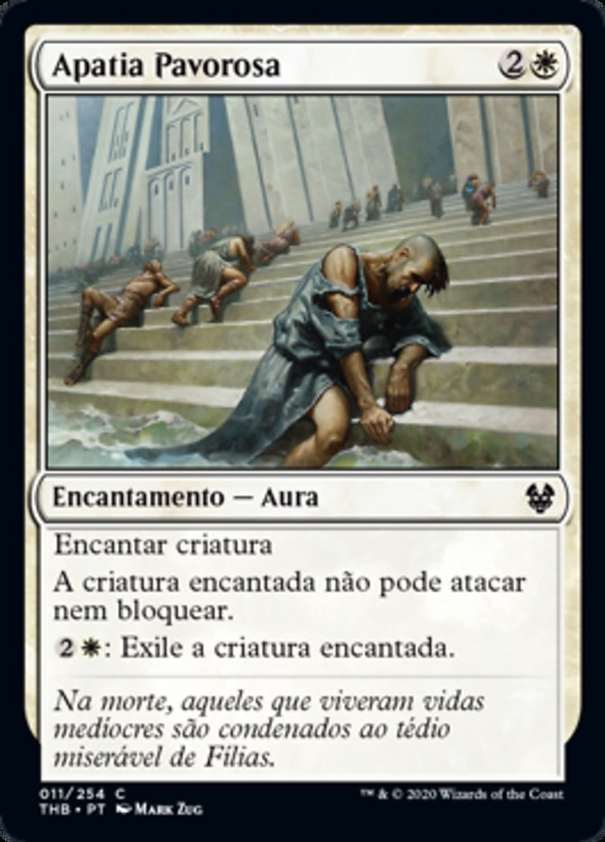 Apatia Pavorosa / Dreadful Apathy - Magic: The Gathering - MoxLand