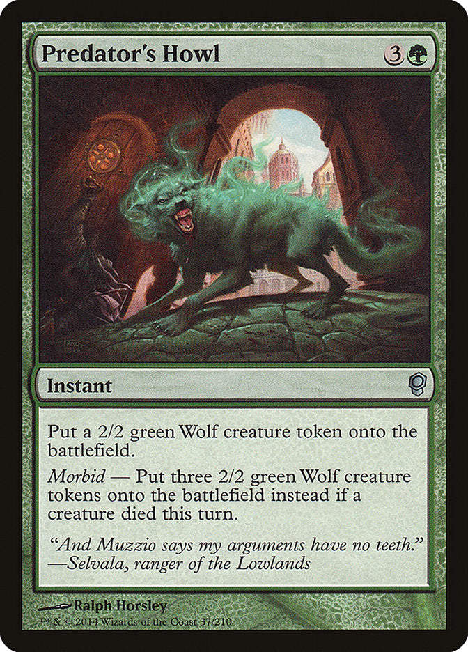 Predator's Howl - Magic: The Gathering - MoxLand