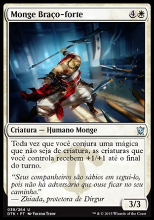 Monge Braço-forte / Strongarm Monk - Magic: The Gathering - MoxLand