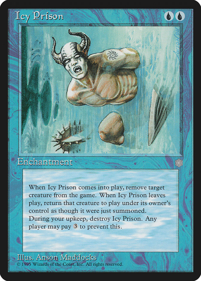 Prisão Gélida / Icy Prison - Magic: The Gathering - MoxLand