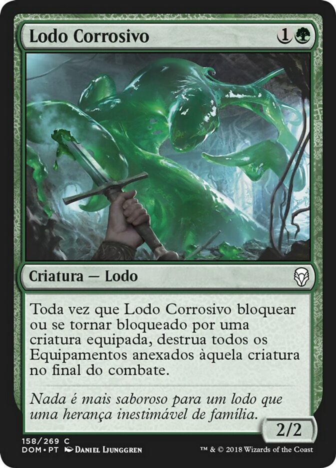 Lodo Corrosivo / Corrosive Ooze - Magic: The Gathering - MoxLand