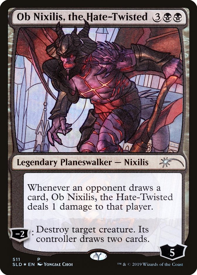 Ob Nixilis, Transtornado Pelo Ódio / Ob Nixilis, the Hate-Twisted - Magic: The Gathering - MoxLand