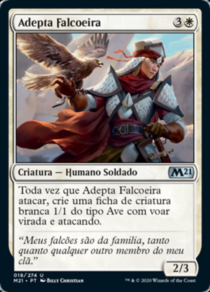 Adepta Falcoeira / Falconer Adept - Magic: The Gathering - MoxLand