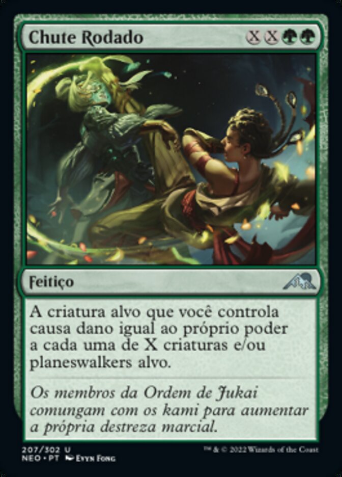 Chute Rodado / Spinning Wheel Kick - Magic: The Gathering - MoxLand