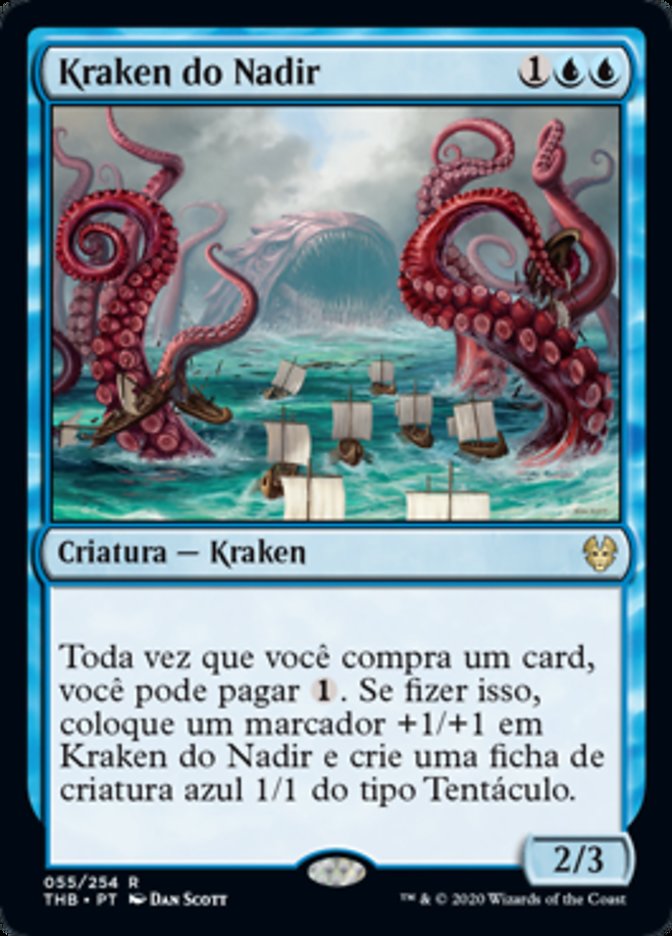 Kraken do Nadir / Nadir Kraken - Magic: The Gathering - MoxLand