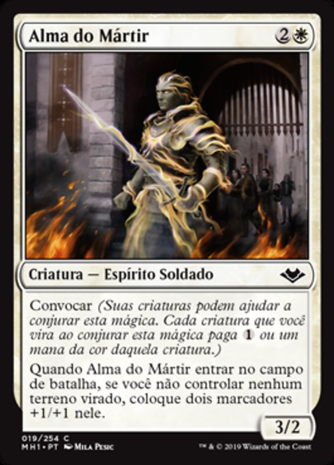 Alma do Mártir / Martyr's Soul - Magic: The Gathering - MoxLand
