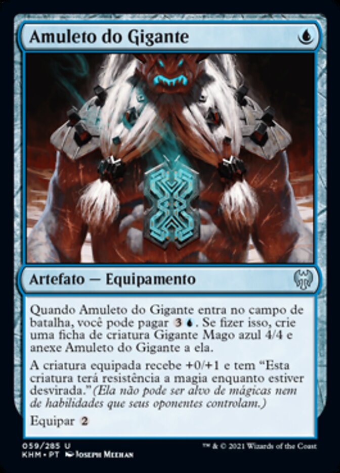 Amuleto do Gigante / Giant's Amulet - Magic: The Gathering - MoxLand