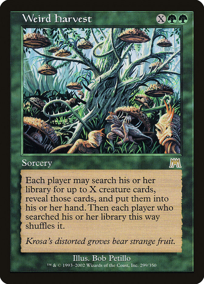 Colheita Estranha / Weird Harvest - Magic: The Gathering - MoxLand