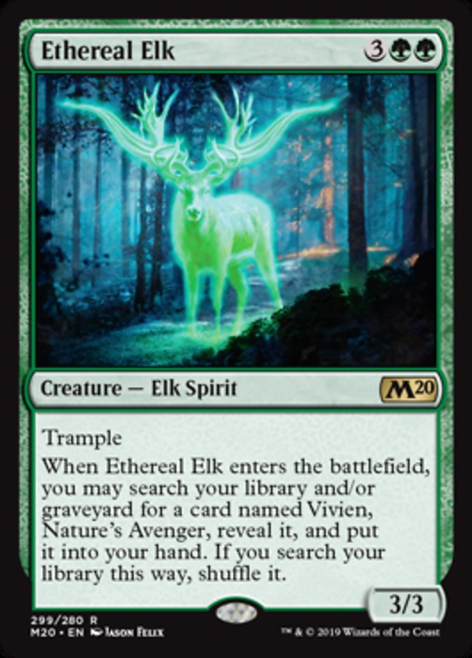 Alce Etéreo / Ethereal Elk - Magic: The Gathering - MoxLand
