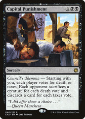 Capital Punishment - Magic: The Gathering - MoxLand