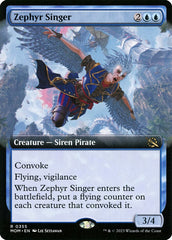 Cantora Zéfira / Zephyr Singer - Magic: The Gathering - MoxLand