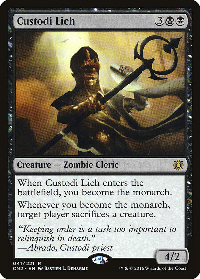 Custodi Lich - Magic: The Gathering - MoxLand