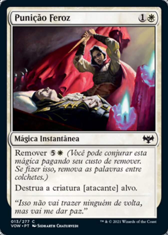 Punição Feroz / Fierce Retribution - Magic: The Gathering - MoxLand