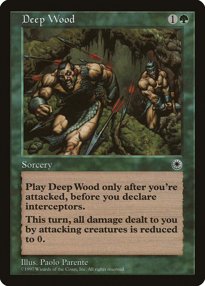 Deep Wood / Deep Wood - Magic: The Gathering - MoxLand