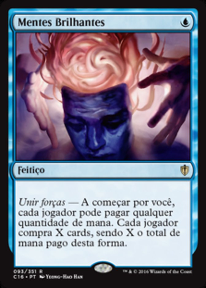 Mentes Brilhantes / Minds Aglow - Magic: The Gathering - MoxLand