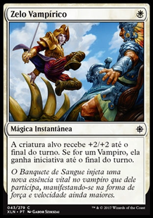 Zelo Vampírico / Vampire's Zeal - Magic: The Gathering - MoxLand