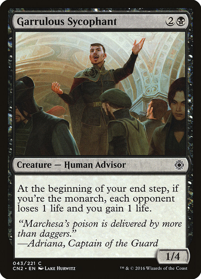 Garrulous Sycophant - Magic: The Gathering - MoxLand
