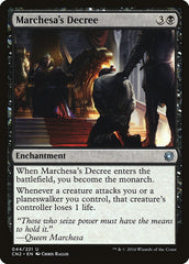 Marchesa's Decree - Magic: The Gathering - MoxLand