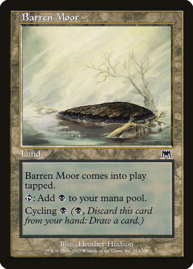Charneca Estéril / Barren Moor - Magic: The Gathering - MoxLand