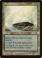 Charneca Estéril / Barren Moor - Magic: The Gathering - MoxLand