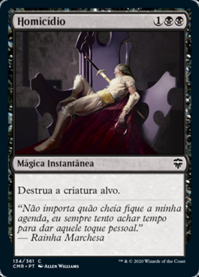 Homicídio / Murder - Magic: The Gathering - MoxLand