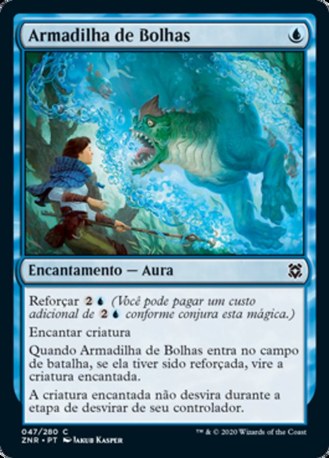 Armadilha de Bolhas / Bubble Snare - Magic: The Gathering - MoxLand