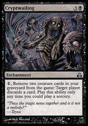 Gemidos da Cripta / Cryptwailing - Magic: The Gathering - MoxLand