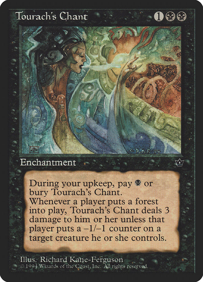 Tourach's Chant / Tourach's Chant - Magic: The Gathering - MoxLand
